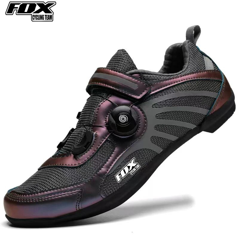 Cyklistické topánky Fox Cycling Team Road Sneaker MTB Men Women Non-Locking Mountain Cycling Shoes Cyclismo