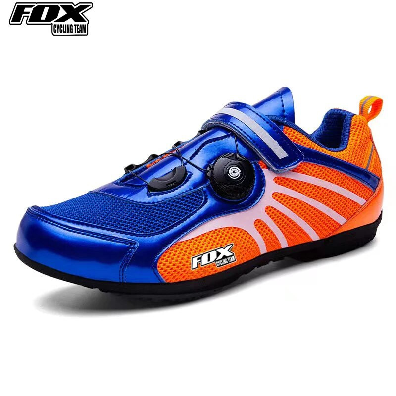 Cyklistické topánky Fox Cycling Team Road Sneaker MTB Men Women Non-Locking Mountain Cycling Shoes Cyclismo