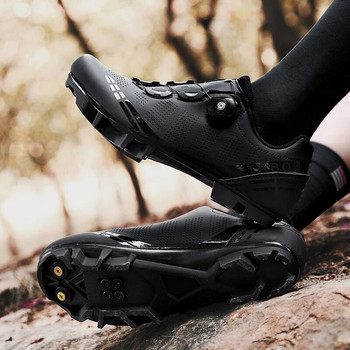 2023 Ανδρικά παπούτσια ποδηλασίας MTB Route Cleats Road Bike Παπούτσια Speed Flat Sneaker Γυναικεία Racing Bicycle Mountain Spd Υποδήματα ποδηλασίας