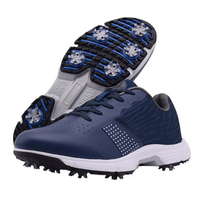 Pantofi de golf pentru bărbați noi, pantofi de golf impermeabili pentru bărbați, pantofi cu vârfuri de golf în aer liber, mărime mare, 7-14, pantofi de mers pentru jogging, pentru bărbați