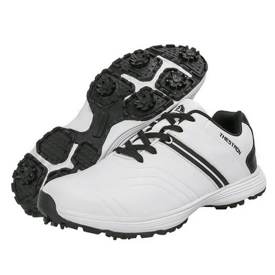 Pantofi de golf pentru bărbați noi, pantofi de golf impermeabili pentru bărbați, pantofi cu vârfuri de golf în aer liber, mărime mare, 7-14, pantofi de mers pentru jogging, pentru bărbați
