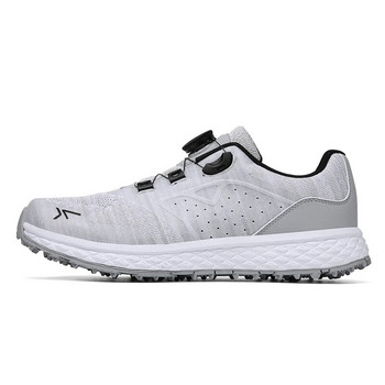 Обувки за голф Мъжки дишащи леки луксозни маратонки за голф Спорт на открито Ходене Обувки за голф Мъжки неплъзгащи се спортни обувки