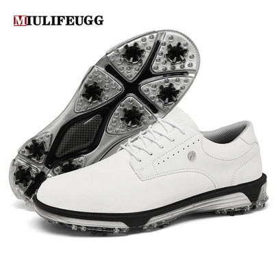 Водоустойчиви обувки за голф Мъжки маратонки за голф Мъжки обувки за голф на открито Walking Sport Caddy Shoe Дишащи атлетични 40-47