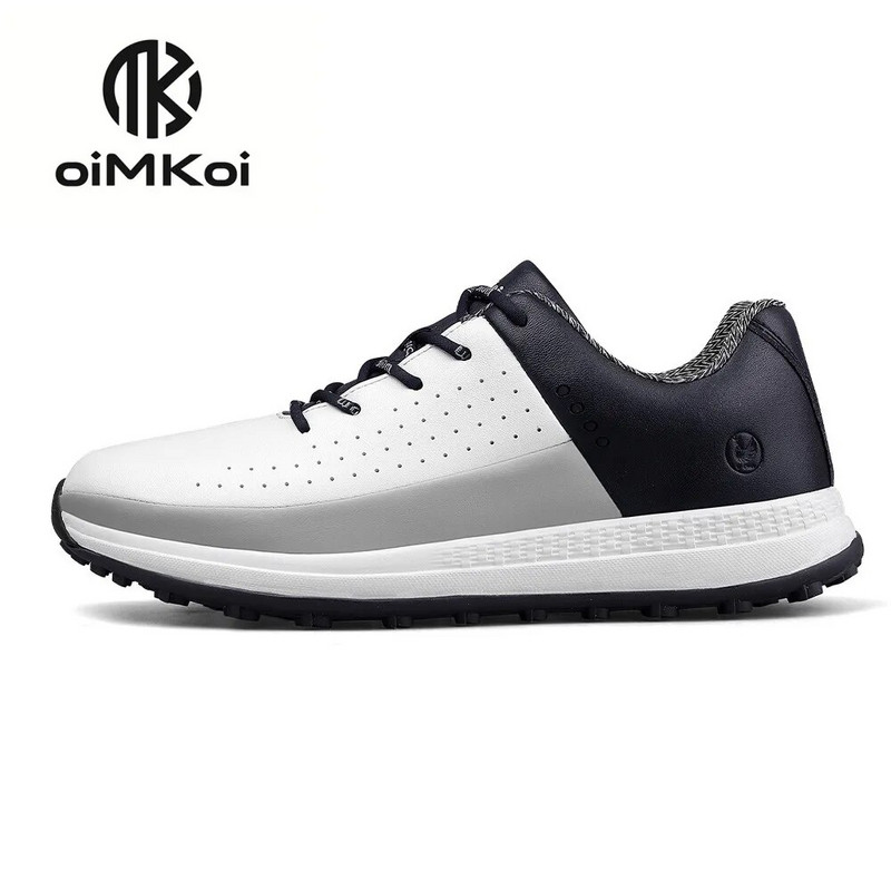 Νέα ανδρικά παπούτσια γκολφ Αδιάβροχα αντιολισθητικά αθλητικά παπούτσια Περιστροφική πόρπη για ανδρικά παπούτσια προπόνησης γκολφ εξωτερικού χώρου