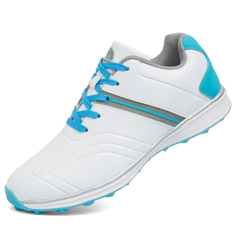 Moteriški, atsparūs vandeniui golfo batai, profesionalūs lengvi golfo žaidėjų avalynė Lauko golfo sportiniai treniruokliai sportiniai sportbačiai