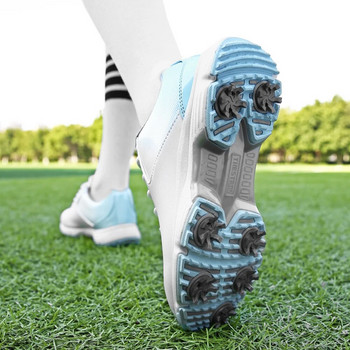 Нови обувки за голф Дамски леки облекла за голф Дамски удобни обувки за голф Противоплъзгащи се обувки за ходене