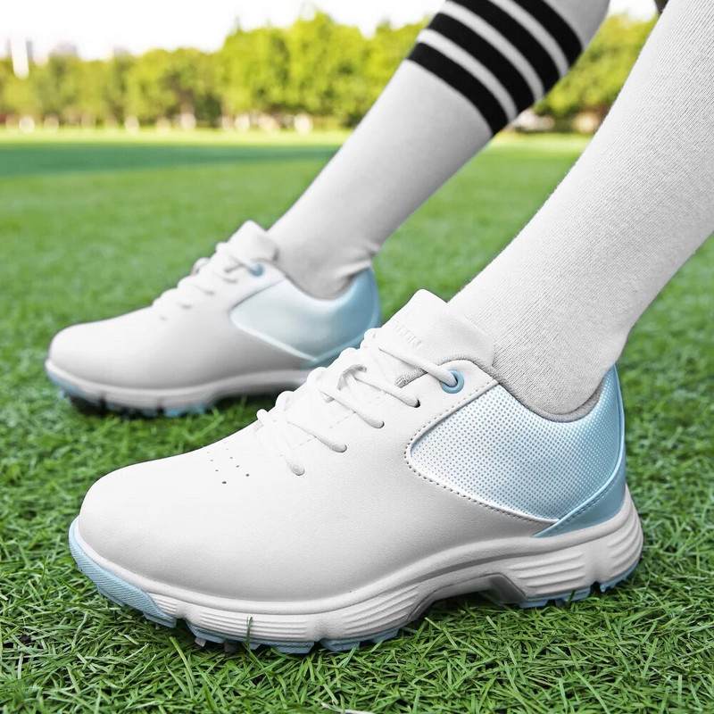 Nauji golfo batai, moteriški lengvi golfo drabužiai, moteriški patogūs golfo žaidėjų batai, neslystanti vaikščiojimo avalynė