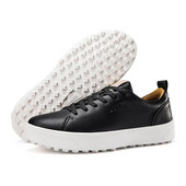 Pantofi de golf profesioniști pentru bărbați și femei, pantofi de exterior din piele, pentru bărbați și femei, jucători de golf, negru maro, modă moale