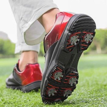 Νέα Ανδρικά παπούτσια γκολφ Spikes Μεγάλο μέγεθος 39-48 Αδιάβροχα αθλητικά παπούτσια γκολφ Υπαίθρια πολυτελή παπούτσια πεζοπορίας Αντιολισθητικά αθλητικά παπούτσια για περπάτημα