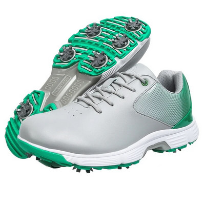 Pantofi de golf cu vârfuri noi, bărbați, mărime mare, 39-48, pantofi de golf impermeabili, încălțăminte de lux pentru mers în aer liber, pantofi de mers anti-alunecare