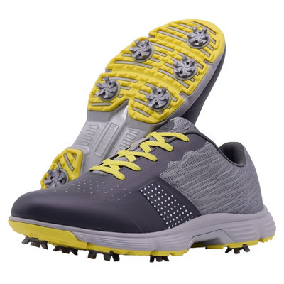 Pantofi de golf cu vârfuri noi, bărbați, mărime mare, 39-48, pantofi de golf impermeabili, încălțăminte de lux pentru mers în aer liber, pantofi de mers anti-alunecare