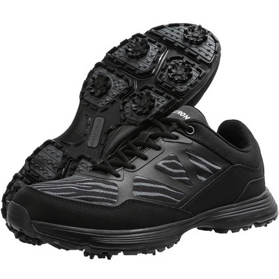 Pantofi de golf cu vârfuri noi, bărbați, mărime mare, 39-48, pantofi de golf impermeabili, încălțăminte de lux pentru mers în aer liber, pantofi de mers anti-alunecare