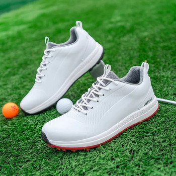 2023 Удобни обувки за голф Мъжки голям размер 39-48 Професионални маратонки за голф без шипове Неплъзгащи се водоустойчиви обувки за ходене на голфър
