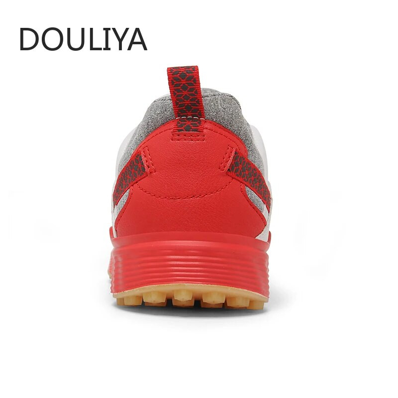 Meeste golfikingad veekindlad nahast golfimängija spordijalatsid Kiire nööriga golfitossud, naiste mugavad golfijalatsid