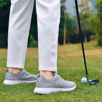 Обувки за голф Мъжки водоустойчиви спортни обувки за голфъри Голф маратонки Удобни обувки за голф за ходене Външни дишащи мъжки 39-46
