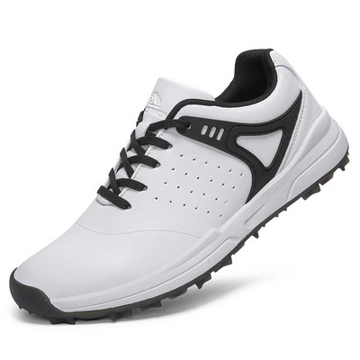 Pantofi de golf de lux pentru bărbați, antrenament, îmbrăcăminte de golf, încălțăminte pentru jucători săraci de apă, pantofi ușori de mers
