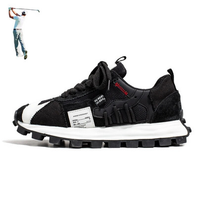 Vyriški armijos žalieji golfo batai neslidūs golfo žaidėjo treniruotės sportiniai sportbačiai Patogūs pavasariniai golfo sportbačiai