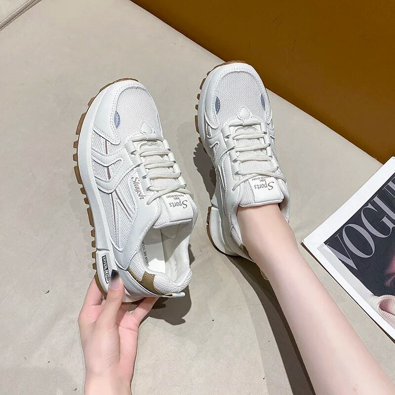 Moteriški kvėpuojantys golfo sportiniai treniruočių batai Patogūs rudens mergaičių populiarūs madingi golfo sportbačiai