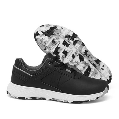Pantofi de golf pentru bărbați, pantofi de golf profesioniști, impermeabili, sport, iarbă, pantofi de golf pentru femei, pantofi comozi pentru mers, negri