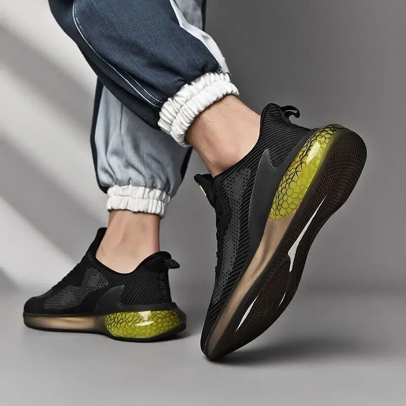 2023. aasta uued suvised golfijalatsid meestele Välispordiks Valged jooksujalatsid Ultrakerged võrkkangast hingavad meeste vabaaja tossud