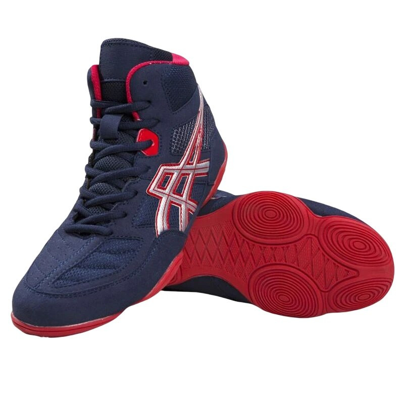 Profesionalūs unisex bokso batai, kvėpuojantys, dėvėjimuisi atsparūs neslystantys imtynių batai Koviniai sportbačiai treniruoklių salės treniruočių avalynė