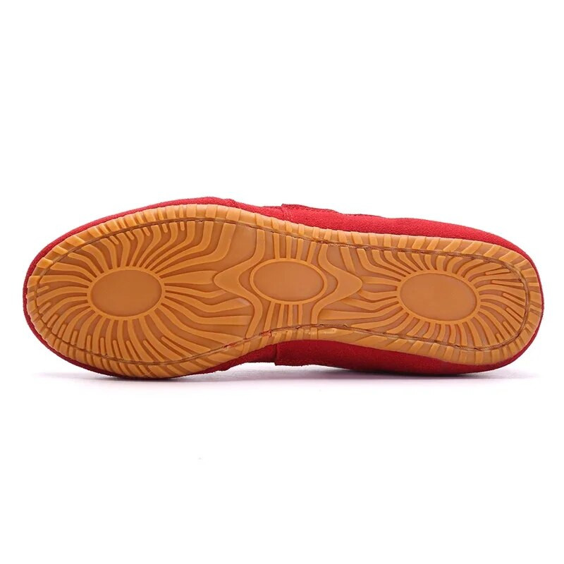 Vyriški bokso treniruokliai sportiniai bateliai karvės raumenims bokso bateliai orui pralaidūs imtynių batai padai, kova, profesionali bokso avalynė