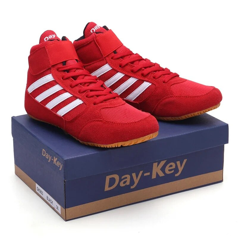 Vyriški bokso treniruokliai sportiniai bateliai karvės raumenims bokso bateliai orui pralaidūs imtynių batai padai, kova, profesionali bokso avalynė