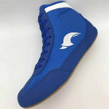 Марка TaoBo HONGGANG Малък размер 28 29 Детски обувки за борба Ботуши за възрастни със средна кройка Тренировъчни ботуши за бокс Леки обувки за вдигане на тежести