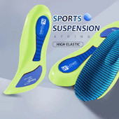 4D športové vložky do topánok, mäkká pánska dezodoračná vložka, plochá klenba, podpora, plná podložka, elastická masážna vložka do bežeckých topánok, vysoká technológia