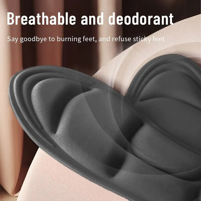 5D športové vložky do topánok, dámske a pánske dezodoračné priedušné vankúšové bežecké vložky na starostlivosť o nohy, ortopedické vložky z pamäťovej peny