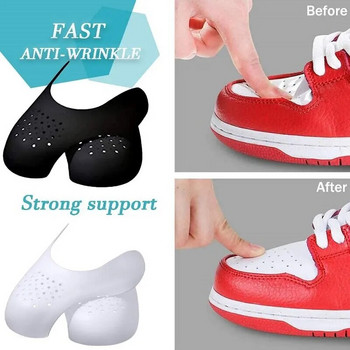 2 Pacs New Shoe Care Sneaker Anti Crease Toe Caps Protector Stretcher Expander Shaper Support Pad Shoes Αξεσουάρ