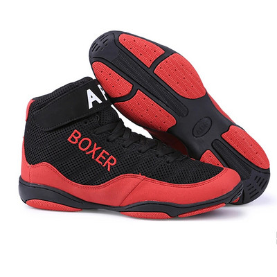 2024 Wrestling Shoes for Men Mid Cut Anti Slip Kids Boxing Sneakers Boys Gilrs Size 33-47 Weightlifting Training Shoes