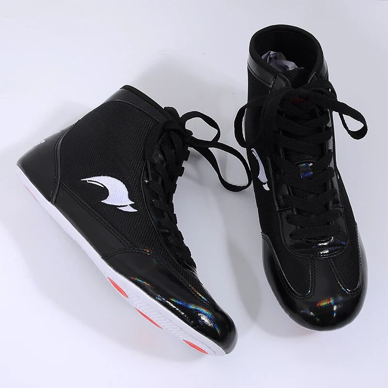 Professionaalsed poksijalatsid Meeste Naiste Nahast hingavad ülemised jõutõstmise tossud Sanda Jõusaali treeningjalatsid