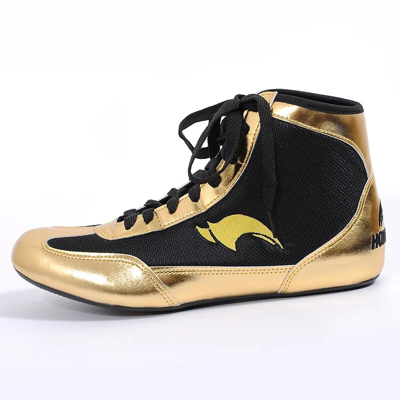 Professionaalsed poksijalatsid Meeste Naiste Nahast hingavad ülemised jõutõstmise tossud Sanda Jõusaali treeningjalatsid