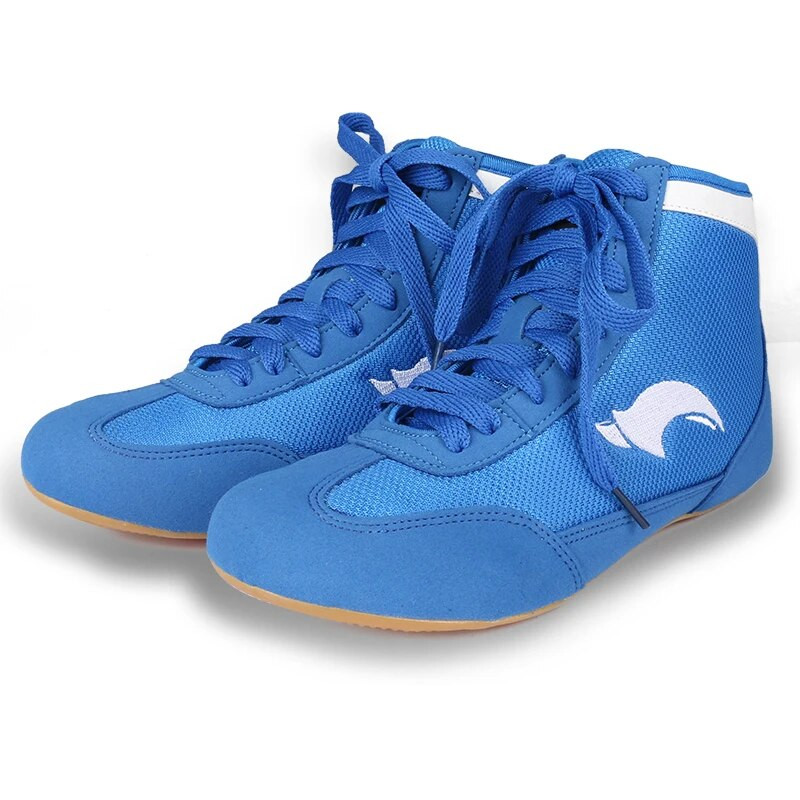 Juodi imtynių batai, moteriški, kvėpuojantys, neslystantys kovos treniruokliai, sportbačiai, poros, profesionalūs minkšti bokso imtynių batai