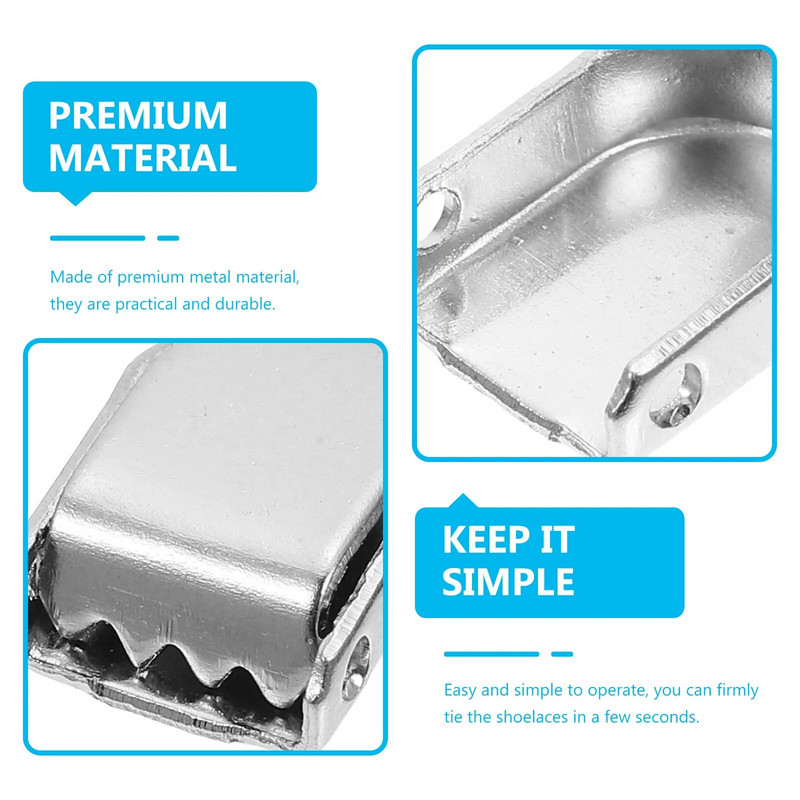 Need Jooksujalatsid Kingapaelad Pandlad Aksessuaarid Metallist sabalukud Ühendused Klambrid Vastupidavad tossupaelad Klambrid Beebipoisid