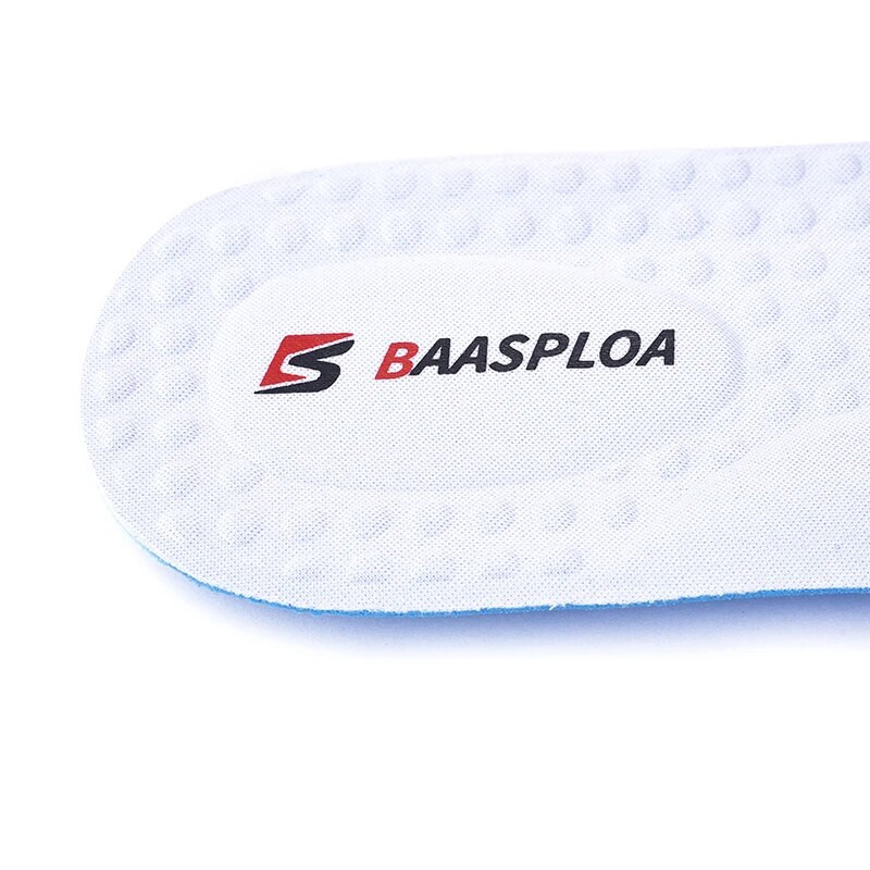 Baasploa uhiuued meeste sisetallad deodorant libisemiskindlad pehmed põrutusi summutavad spordijalatsid Pad hingavad naiste spordisisetallad