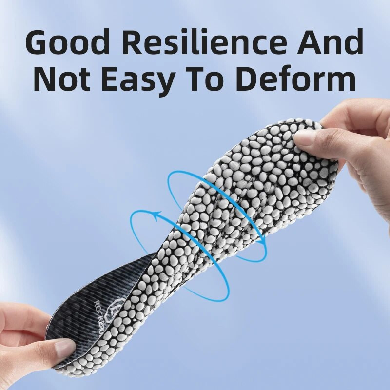 ROCKBROS mäluvahust sisetallad Hingav padi Jooksu sisetallad Sporditugi Jalgadele Meeste naiste ortopeedilised kingad 1 paar