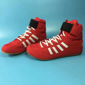 Професионални обувки за борба за деца Боксови обувки Детски размер 30-35 детски меки маратонки Oxford FT21