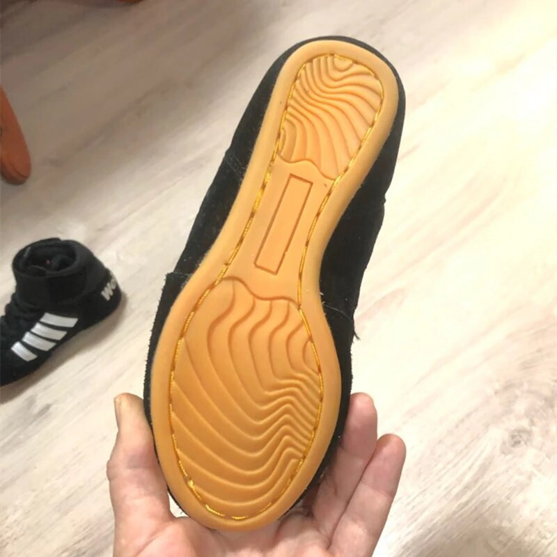 Profesionalūs imtynių batai vaikams bokso batai vaikams 30-35 dydžio minkšti Oxford sportbačiai FT21