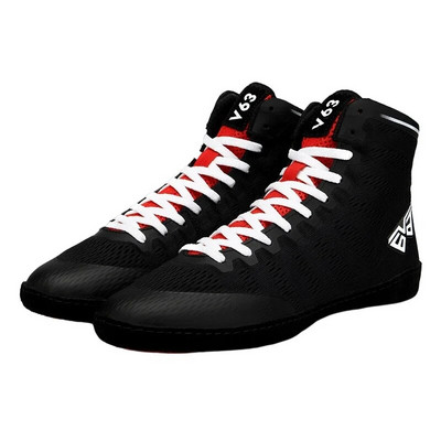 Pantofi de box pentru bărbați, pantofi de luptă cu plasă, pantofi de antrenament atletic, respirabili, ușoare, pentru sport în aer liber, mărime mare