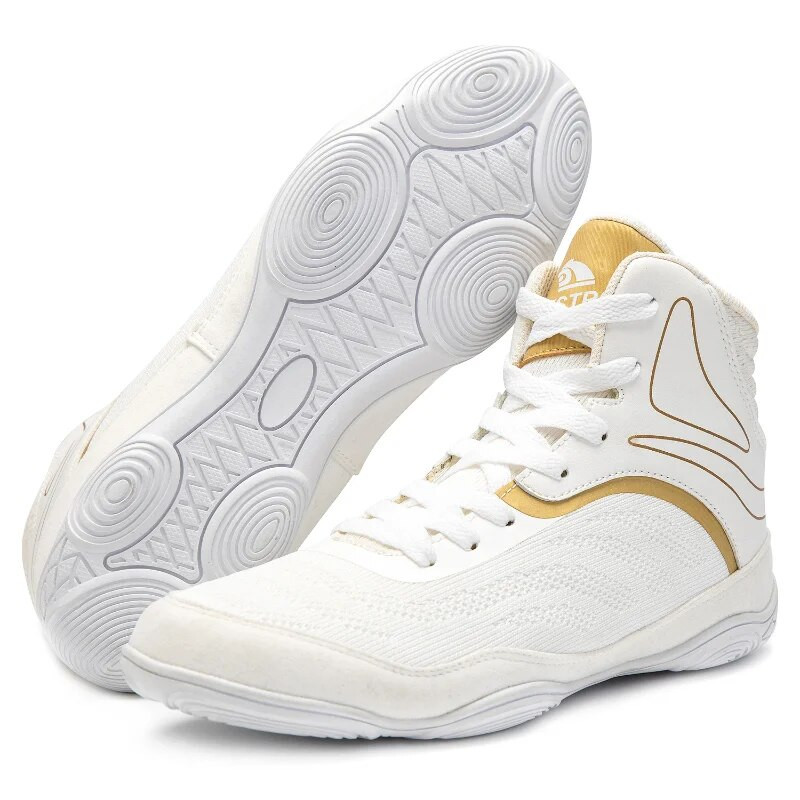 Prabangūs imtynių batai Vyrai Moteriški Profesionalūs imtynių sportbačiai Lauke Neslystantys bokso batai Neslystantys bokso sportbačiai