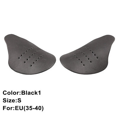1 pereche de pantofi pantofi pantofi anti-încrețire încrețite anti-încrețire pantofi de susținere pentru vârful degetelor de la picior pentru cap bile pentru targă scut pentru cap bărbați femei
