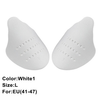 1 pereche de pantofi pantofi pantofi anti-încrețire încrețite anti-încrețire pantofi de susținere pentru vârful degetelor de la picior pentru cap bile pentru targă scut pentru cap bărbați femei