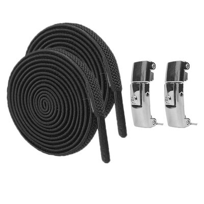 Elastsed lipsuta kingapaelad poolringikujulised kingapaelad lastele ja täiskasvanutele tossud kingapael Quick Lazy metallist lukupaelad Kingapaelad