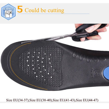 плоски стъпала стелки ортопедичен свод високо качество 3D Premium удобна плюшена материя ортопедична поставка за крака стелки