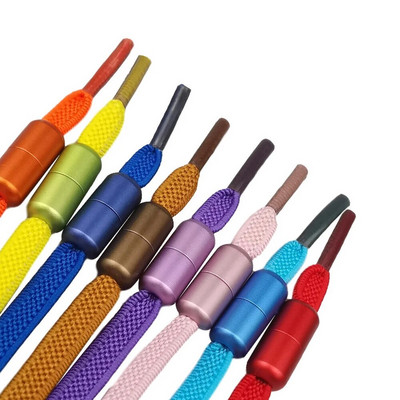 Sireturi elastice Pantofi de sport Opțiuni colorate Fără cravată șiret pentru sport șireturi rotunde fără cravată Accesorii pentru pantofi pentru adulți