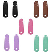 1paar rulluisutamise nahast varbakaitsed Uisujalatsid katvad uisud Vastupidavad varbakatted rulluisutarvikute jaoks