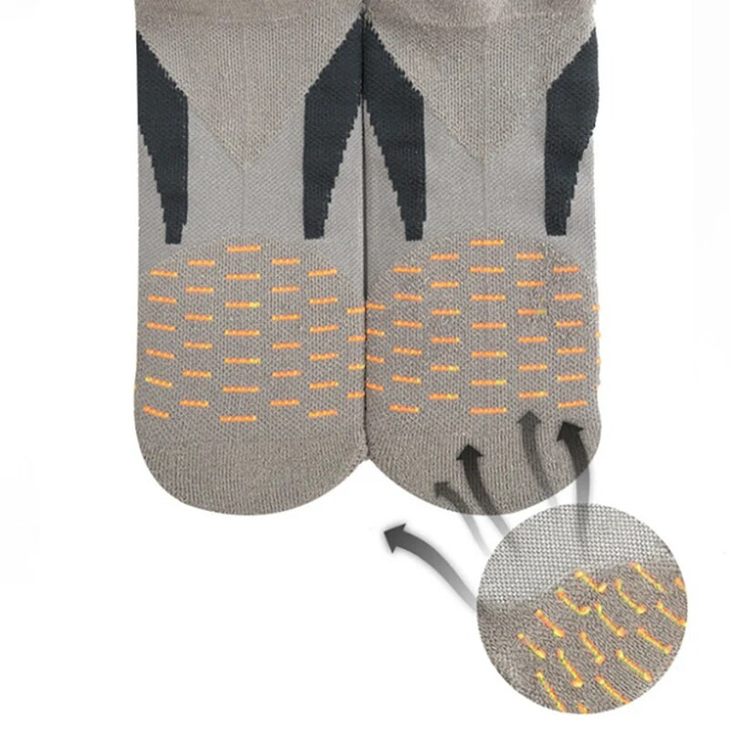 TaoBo SUPER ELITE Pro sporta zeķes vīrietis sievietēm melns oranžs balts sporta zeķes riteņbraukšana basketbols skriešana ziemas pārgājieni teniss slēpes