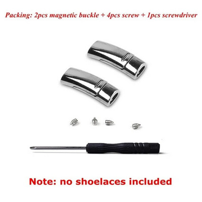 2 buc șireturi magnetice din metal unisex pentru pantofi șireturi elastice de blocare pentru copii adulți șireturi magnetice pentru pantofi șireturi gratuite